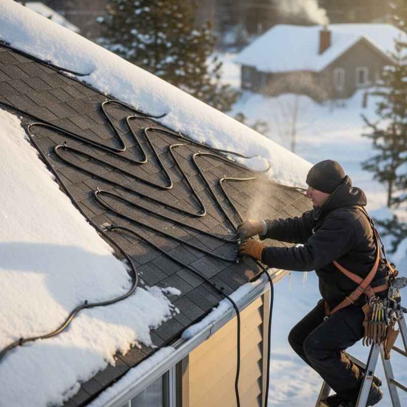 Roof Ice Dam Removal in Tacoma, WA